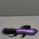 Hot Air Brush, Aima Beauty Salon One-Step Hair Dryer and Volumizer, 4-in-1 Hair Dryer Brush, Hair Styling Tools, Purple-Round