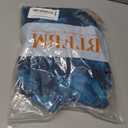 BTFBM Women Floral Wedding Guest Dress Fall 2025 Casual Long Sleeve Crew Neck Flowy Party Cocktail Mini Dresses(Floral Blue, X-Large)