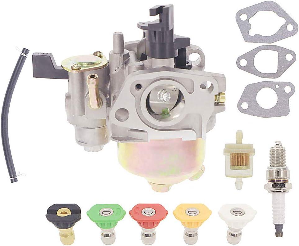 Carburetor for Homelite HL252300 UT80522B UT80522D UT80522F UT80953A 80953A 179CC 180CC 2500-2700PSI Pressure Washer Engines