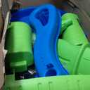 Step2 Rain Showers Splash Pond Water Table, Kids Water and Sand Activity Sensory Playset, Summer Outdoor Toys, 13 Piece Water Toy Accessories, For Toddlers 1.5+ Years Old, Blue & Green