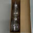 Ascher Vintage LED Edison Bulbs, 6W, Equivalent 60W, Non-Dimmable, High Brightness Warm White 2700K, ST58 Antique LED Filament Bulbs with 80+ CRI, E26 Medium Base, Clear Glass, Pack of 4