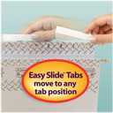 Smead TUFF Extra Capacity Box Bottom Hanging Folder, 1/3-Cut Easy Slide Tab, Steel Gray, 18 per Box (2" Expansion, Legal)