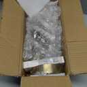 Sovinzert 3000-6000K Dimmable Modern Pendant Light,Gold LED Pendant Light for Kitchen Island Fixtures Chandeliers for Dining Room Hanging Lights, 1 Pack