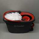 O-Cedar Easywring Microfiber Spin Mop & Bucket Floor Cleaning System with 3 Extra Refills