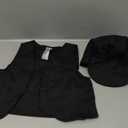 fun shack Victorian Boy Costume, Kids Victorian Costume, Boys Victorian Costume, Victorian Boys Costume (Large, Black)