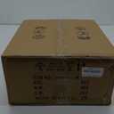 Bathroom Vanity Light, 4-Light Modern Matte Black Wall Sconce Lighting with Clear Glass Shade, Black Wall Lights,Bath Vintage Wall Mounted Lamps for Mirror Bedroom,Living Room (4-Light, Black)