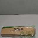 Topline Hori Hori Garden Knife, Double-edge Stainless Steel Blade, Garden Knife with Leather Sheath for Digging, Weeding, Planting, Sharpener, Sharpening Stone Included