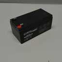 ExpertPower EXP1233-3.3Ah 12V Battery Sealed Lead Acid, APC Battery Backup Replacement for Back-UPS ES 350, BE350E, BE350C, BE350R, BE350U, 12 Volt Rechargeable UPS Batteries