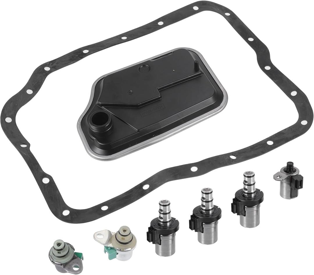 ACROPIX 4F27E/FNR5 Transmission Shift Solenoid Filter Gasket Kit Fit for Mazda 3 6 2006-2013 No.FNC1-21-500A/FNC1-21-500 - Pack of 8
