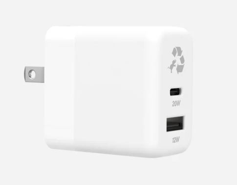 Nimble Wally Duo 32, 32W USB-C Charger Block