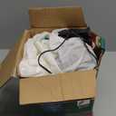 7Ft Christmas Inflatables Snowman Built-in Music Box & Rotating Colorful LED Lights, Christmas Inflatable Decoration Outdoor Blow Up Yard Decoration Snow Man for Holiday Party Xmas New Year