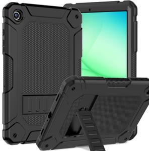 for Samsung Galaxy Tab A11+ Plus Case 11" 2026 /A9+ Plus 11” 2023, Heavy Duty Shockproof Kickstand Samsung Galaxy Tab A11 Plus Case/A9 Plus Cases (SM-X230/X235/X236/X210/X216/X218), Black