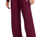 Reebok Women's Swift Hoodie Set, Standard Fit, Midweight Cotton-poly Fabric (Red, M)