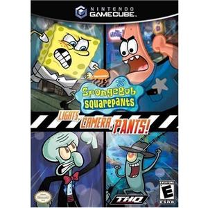 SpongeBob Squarepants: Lights, Camera, Pants - Gamecube SpongeBob Squarepants: Lights, Camera, Pants - Gamecube
