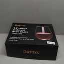 12 pack Stemless Wine Glasses,wine glasses set of 12,16oz wine glass For High-end Banquet, Large Wine Glasses,Party, Bar,Wedding,Ideal Wine Accessories Gift