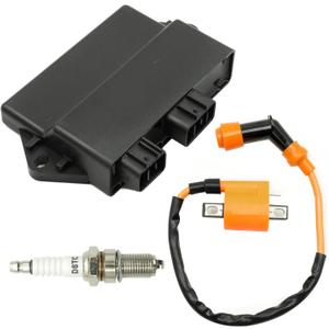 EATAKWARD 3GD-85540-40-00 CDI Box Ignition Coil Spark Plug, Replacement for Yamaha Warrior 350 YFM350X 1997-2001, Replaces 3GD-85540-40-00 3NS-82370-00-00