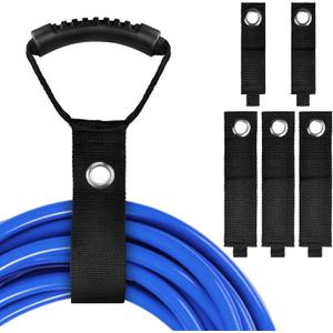 Christmas Gifts Stocking Stuffers for Men - 6 Pack Heavy-Duty Storage Straps Gifts for Men Dad Him Boyfriend Cable Straps for RV Accessories Extension Cord Organizer Workshop Organizers Garage Gadgets