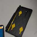 for Samsung Galaxy Z Fold 5 Case with Card Holder & S Pen Holder & Slide Lens Cover, Built-in Hinge Protection & Screen Protector, Durable Sturdy Phone Cover Case for Galaxy Z Fold 5, Black