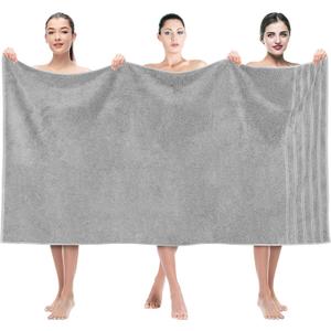 AMERICAN SOFT KINE TOWELS 35X70 Pack Of 4