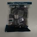 Square Chair Leg Protectors for Hardwood Floors, 24 Pcs Silicone Felt Furniture Leg Cover,.7/8" - 1".Black.