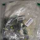 MEHOFOND Winter Wonderland Christmas Tree Backdrop, Snowy Forest Background Glitter Bokeh, Holiday Photo Booth & Newborn Kids Portrait Backdrop for Xmas Party Baby Shower Decorations 6x8ft