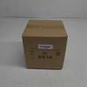 Black Modern Semi Flush Mount Ceiling Light,Rustic Ceiling Light Fixture for Closet Hallway Entryway,Matte Black Finish (1 Pack)