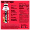 BODYARMOR ZERO Sugar Fruit Punch Electrolyte Drink, Natural Flavors, 16 Fl Oz Bottles (12 Pack), B Vitamins & Antioxidants Sugar Free Hydration (EXP 05/10/27)