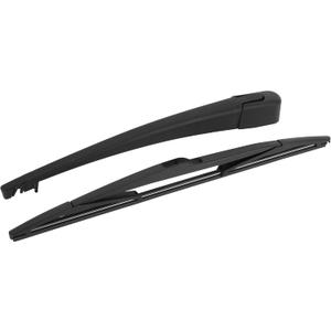 X AUTOHAUX Rear Windshield Wiper Blade Arm Set for Mazda 3 Hatchback 05-07