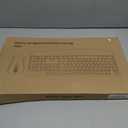 Wireless Keyboard and Mouse Combo, EDJO 2.4G Full-Sized Ergonomic Computer Keyboard with Wrist Rest and 3 Level DPI Adjustable Wireless Mouse for Windows, Mac OS Desktop/Laptop/PC