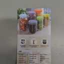 Mason Jar Lids 22 Lids Big And Small ( Green, Blue , Pink, Grey, Aqua Green)