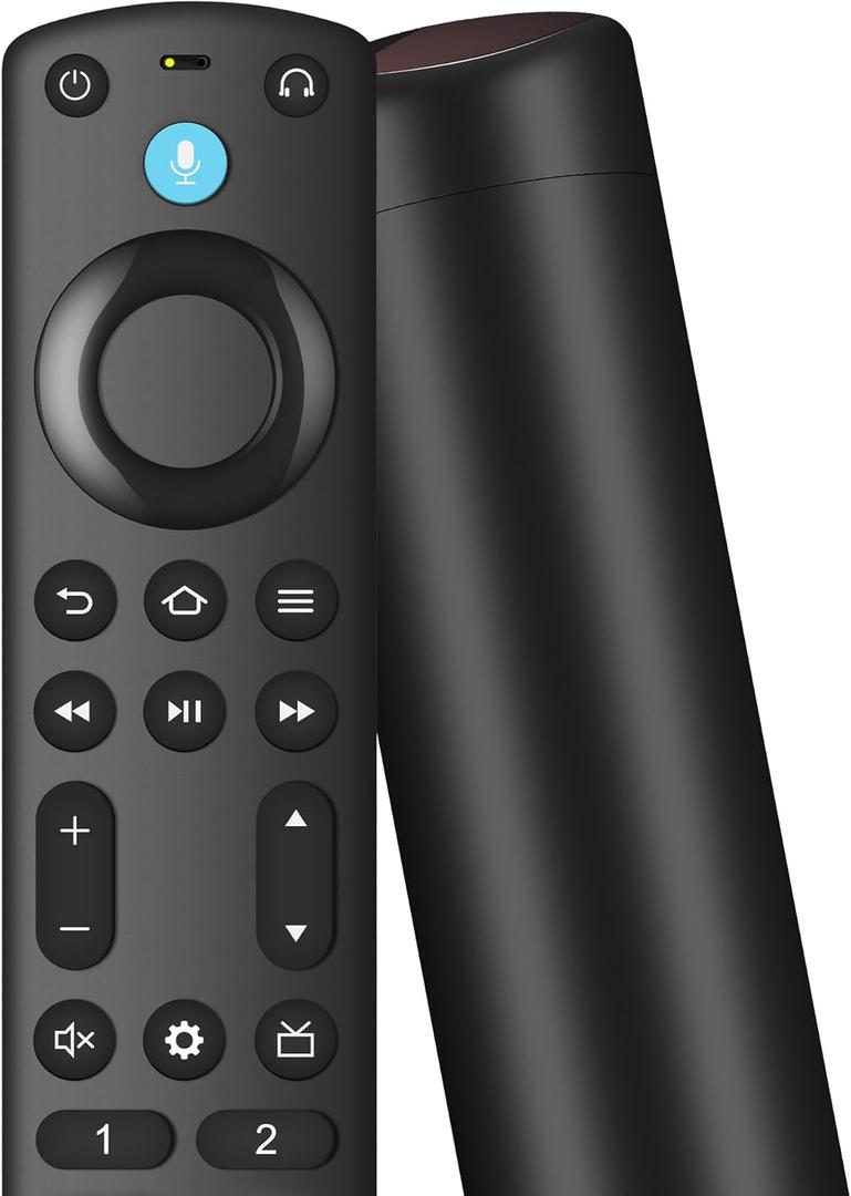 Replacement Voice Remote Control for Smart TVs Stick(2nd/3rd Gen)/4K/Lite, TV Cube(1st/2nd/3rd Gen),Compatible with Insignia/Toshiba/Pioneer AMZ Smart TVs