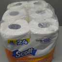 Scott ComfortPlus Toilet Paper, 12 Double Rolls, 231 Sheets per Roll, Septic-Safe, 1-Ply Toilet Tissue