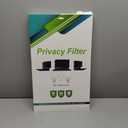 21.5 Inch Computer Privacy Screen Filter for 16:9 Widescreen Monitor, Removable Eye Protection Anti Glare Blue Light Filter Privacy Shield, Anti Scratch Anti Spy Screen Protector Film 21.5 in