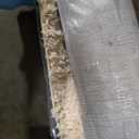 Leick Home 596015 Dagen Soft Shag Modern Rug Solid Beige Living Room Bedroom Area Rug Rectangle 6'7" x 9'6" 