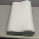 Releep Cervical Neck Pillow, Side Sleeper Pillow for Neck Pain Relief, Adjustable Contour Pillow for Sleeping, Ergonomic Memory Foam Pillow, Orthopedic Cooling Pillow Back Stomach Sleeping, Queen Size (Queen Size: 23.6"L x 13.8"W Medium, White)