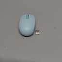 TECKNET Wireless Mouse, 2.4G Quiet Computer Mouse with USB Receiver, 4 Buttons Portable Cordless Mice for Chromebook, Laptop, PC, Mac, 800/1200/1600 DPI - Blue