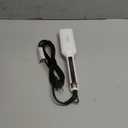 K&K 2.25 Inch Flat Iron Hair Straightener, Professional Extra Wide Hair Straighteners for Therapy Keratin, 3D Floating Ceramic Tourmaline Coating Plate Irons for Thick Hair, Damage and Frizz (White)