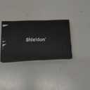 SHIELDON Wallet Case for iPhone 15 Pro 2023, Genuine Leather Flip Cover Kickstand RFID Blocking Card Slots Magnetic Shockproof TPU Shell Case Compatible with iPhone 15 Pro 5G (6.1 Inch) - Navy Blue