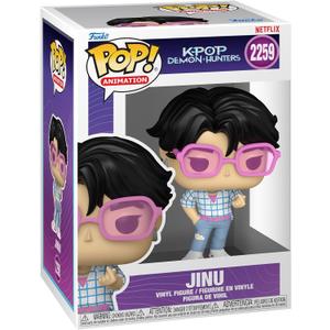 Funko Pop! Animation: Kpop Demon Hunters - Jinu - 1/6 Odds for Rare Chase Variant - Collectable Vinyl Figure - Gift Idea - Official Merchandise - Toys for Kids & Adults - Model Figure for Collectors