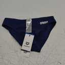 ARENA Men's Team Solid Polo Swim Brief Water Sports Training Bathing Suit (28, Navy/White)