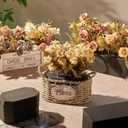 Lallisa 8 Pcs Reusable Floral Foam Blocks Water Weather Resistant Dry Floral Foam for Artificial Flower Arrangements Outdoor Flower Boxes Outside Hanging Planters Wedding Home Decor (9 x 3 x 3")