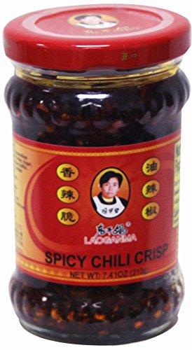 Lao Gan Ma Crisp Chili Spicy, 7.41 oz Pack of 2