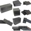 Levelling Small Wedge, Furniture Wedges, Hard Plastic Levelling Fittings, high Load Capacity spacers for Door Stops, Professional Furniture Levelling, and Renovation Work 50pcs