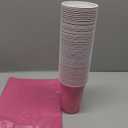 Valentines Games for Kids, 50 PACK Valentine's Punch Game DIY Gifts Party Favors Includes 50 Pcs 16oz Plastic Cups, 60 Sheets Tissues, 60 Stickers for School Activity Classroom Prizes Supplies