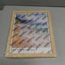 sea Abstract Wall Art Oak Wood Beach Frame Wall Art, 8X10 inch Spanish Retro Travel City Poster Canvas Print, Classic City Landmark, Suitable Bedroom for Living Room