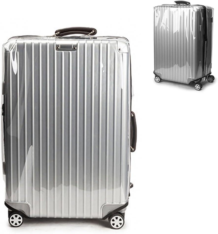 Transparent PVC Suitcase Cover, No Disassembly Required Clear Luggage Protector Suitcase Cover (24)