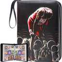 Basketball Card Binder 900 Pockets,Basketball Trading Cards 2024-2025 Holder Card Collectors Album,Portable Waterproof Card Storage Book with Removable Sleeves,Compatible with Basketball Sports Cards
