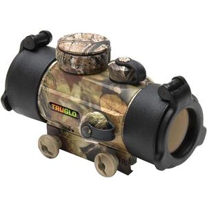 TRUGLO Traditional 1x30mm 5-MOA Hunting Durable Lightweight Waterproof Fogproof Shock Resistant Adjustable Aluminum Red-Dot Sight (Realtree Edge Camo)