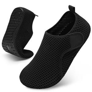 Adult Water Shoes Women Beach Swim Shower Essentials Pool Swimming Gardening Shoes for Women Black Yoga Socks Slip on Wide Water Shoes Size 39/40