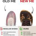 Barefoot Shoes Women Casual Sneakers,Wide Toe Box Shoes Women Zero Drop Barefoot Shoe Men,Minimalist Trail Running Shoe,Non-Slip Lightweight Breathable Comfortable Fashion Walking Hiking Shoes Unisex, 42, Leopard